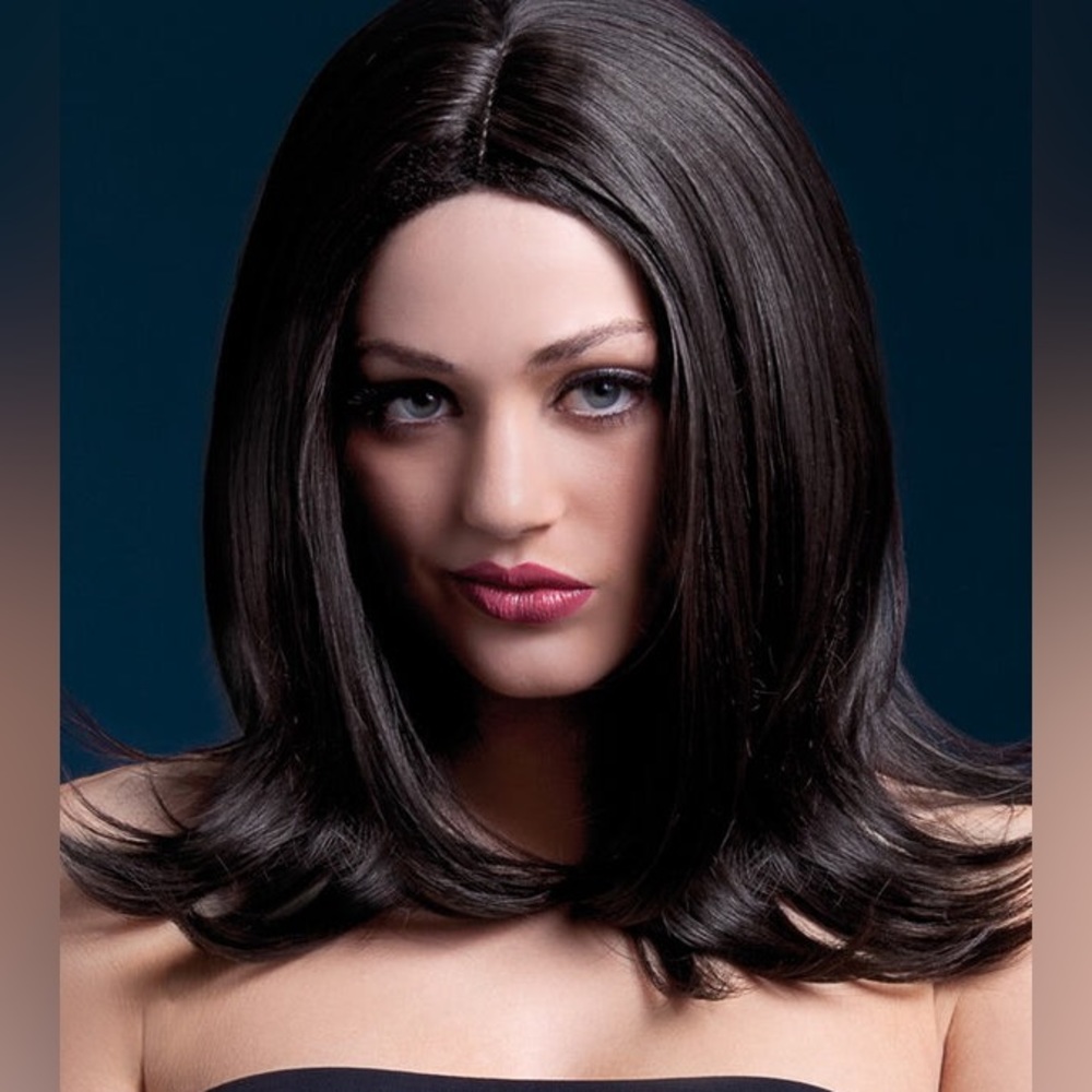 Fever Lingerie brown haired wig